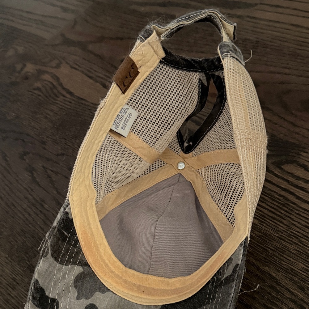 CHANEL Camouflage Trucker Hat - Picture 2 of 2
